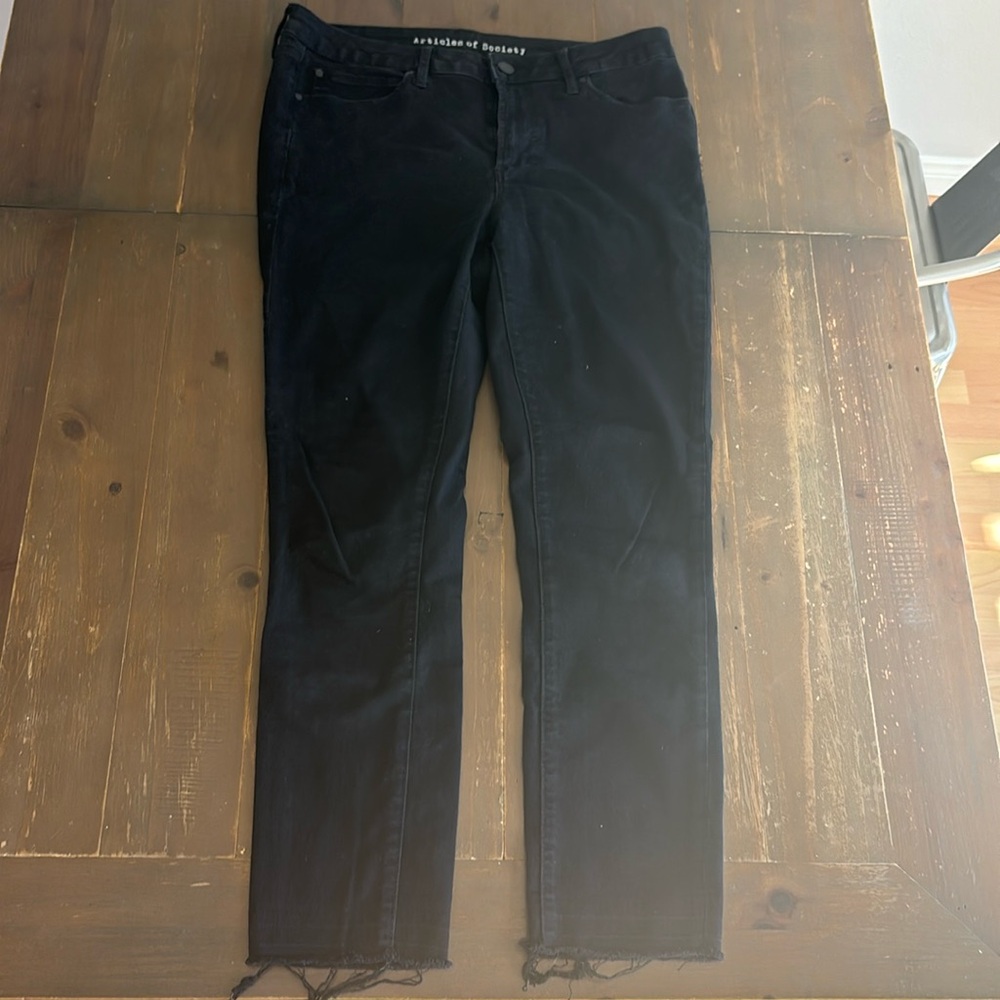 Black jeans 
Articles of Society Black Jeans 
Size 31